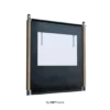 Windscherm voor tent Zwart Windscherm tent — Zwart