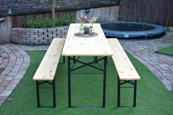 Biertafelset 220 x 70 cm